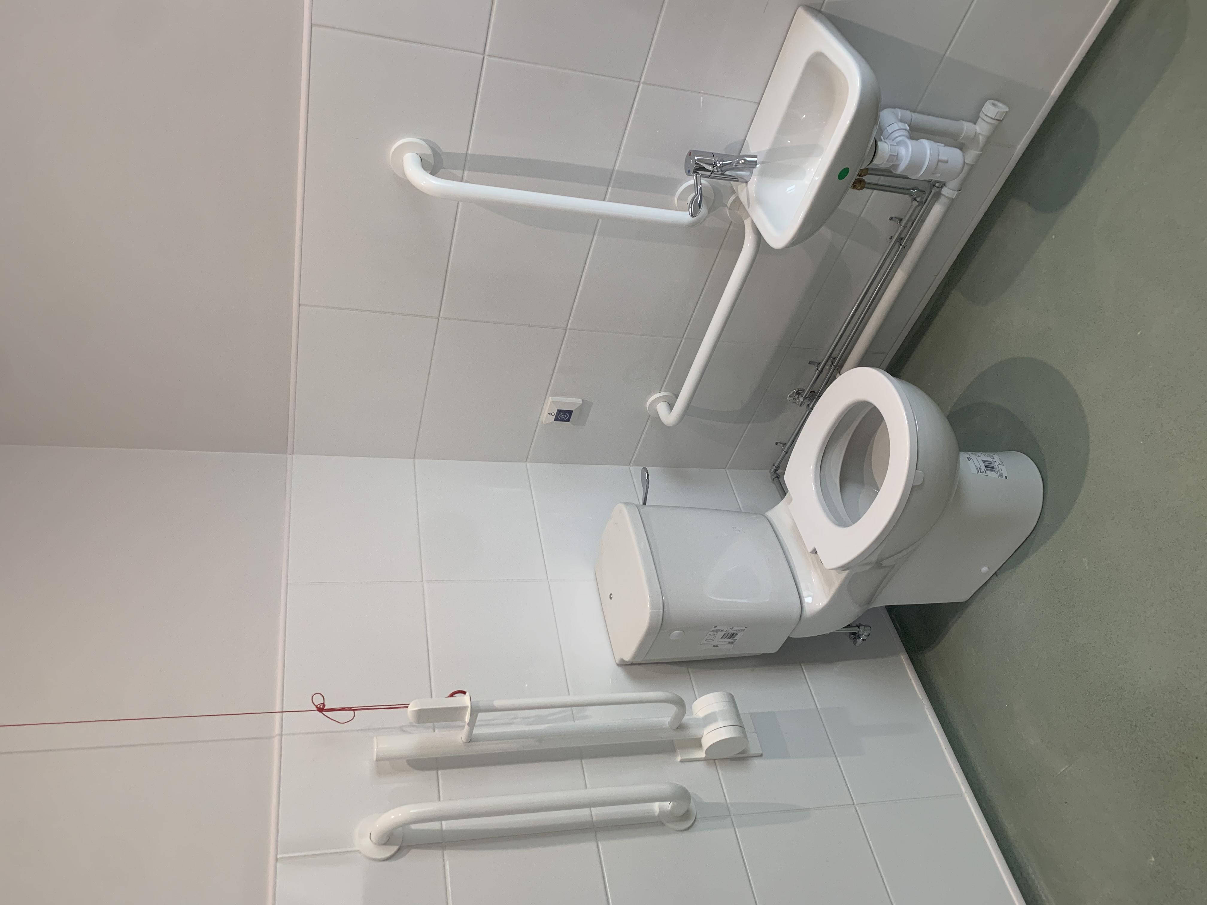 Heating engineer installation detail